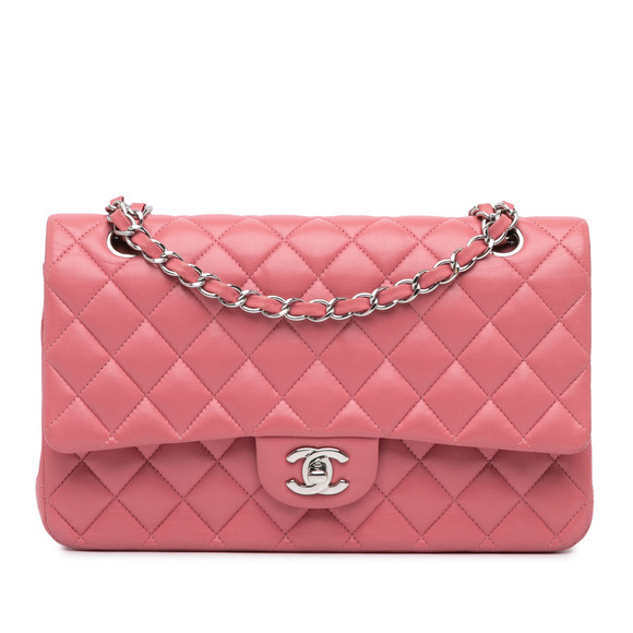 Pre-Loved Chanel Medium Classic Lambskin Double Flap - Picture 1 of 11